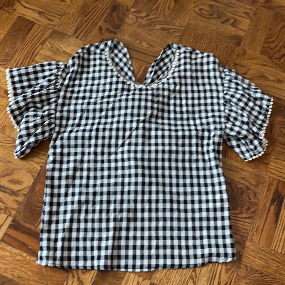 Gingham Blouse